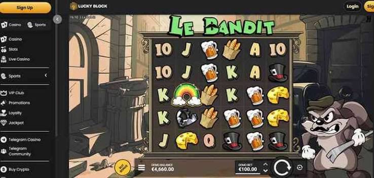 Le Bandit Online Casino Oplev Spænding og Underholdning -1994369478
